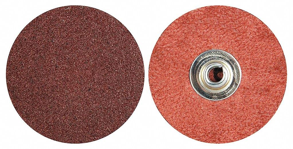 Merit Quick Change Coated Disc - Type 2 TSM/Turn-On-Off Disc Attachment System (Model 69957399645) for Metal Grinding, Wood Sanding & Surface Preparation
