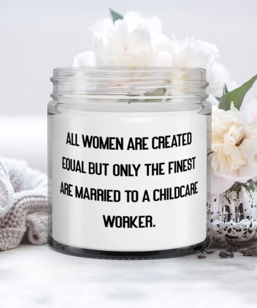 Elegant Scented Candle Gift for Wife - Perfect Anniversary & Birthday Present from Husband - Romantic Home Decor for Nursery, Bedroom & Relaxation