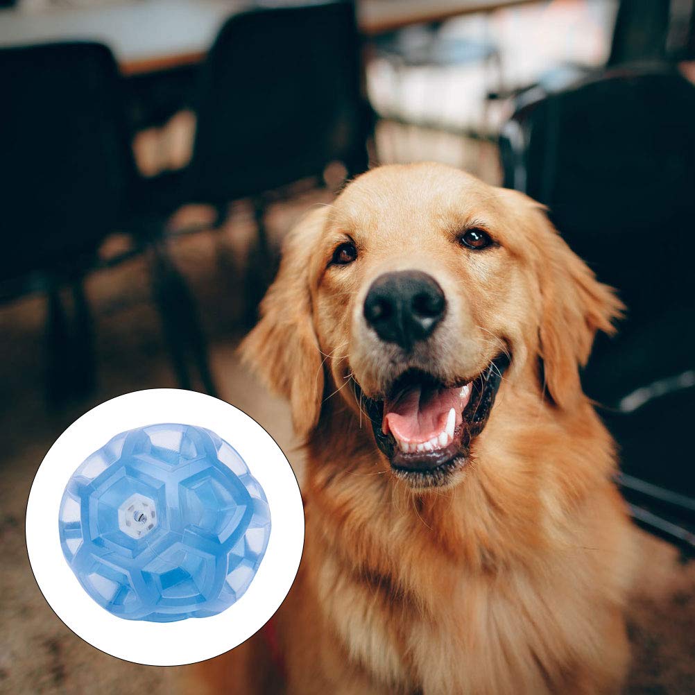 Interactive Rolling & Whistling Ball Dog Toy - Durable Chew Toy for Small & Large Dogs - Fun Playtime & Training Reward for Indoor/Outdoor Use
