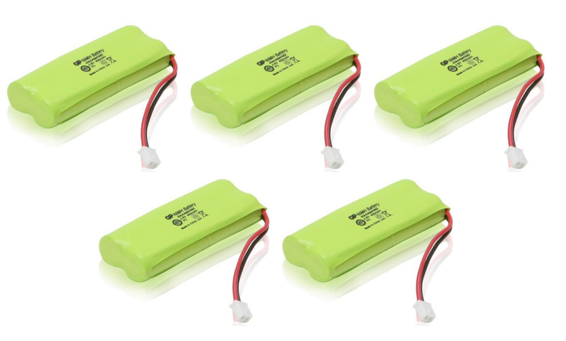 Synergy Digital Dog Collar Batteries - 5 Pack SDDC-H1124 Replacement Batteries for Dogtra Receiver 2200 Dog Training Collar | Perfect for Outdoor Hunting, Pet Training & Remote Control Devices