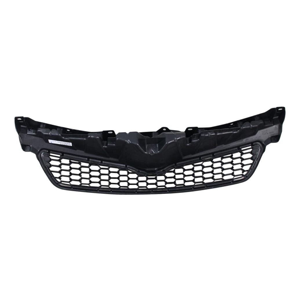 CarPartsDepot Front Grille Grill Compatible With Toyota Yaris (2012-2014 Yaris SE) - Perfect Replacement for Damaged Grilles & Custom Upgrades