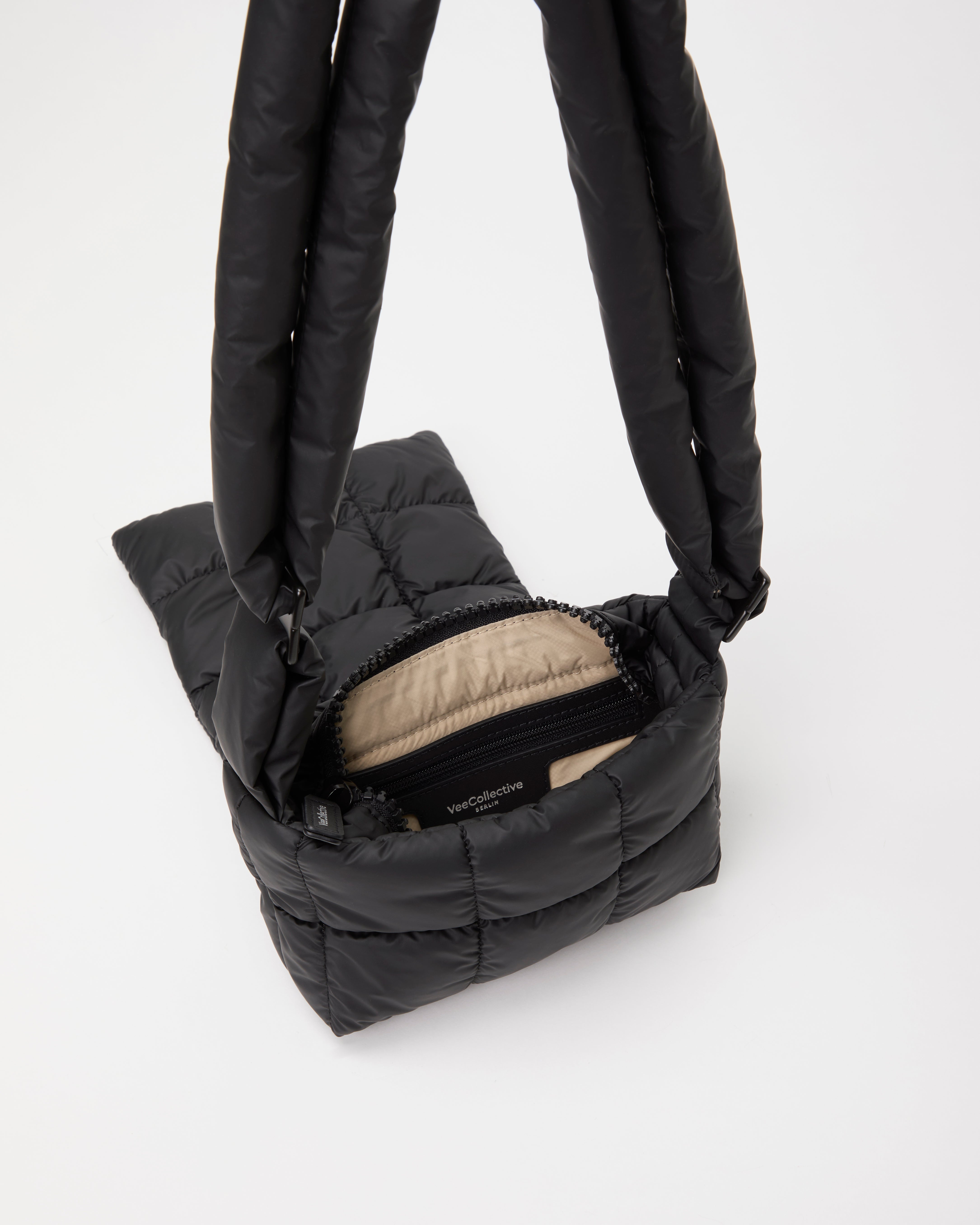 Vee Collective Porter Messenger Mini Crossbody Bag - Stylish & Compact for Everyday Use, Work, and Travel