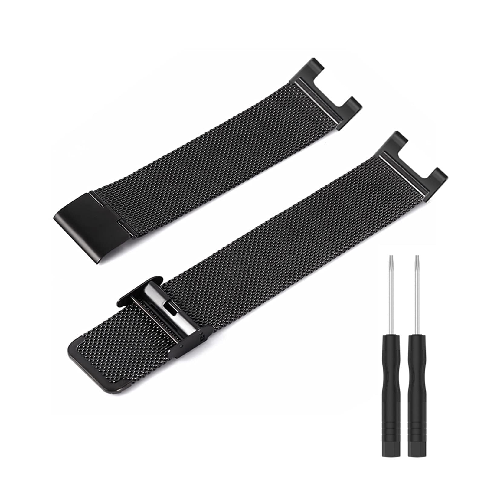 Premium Stainless Steel Metal Mesh Watch Band Replacement for T-Rex/Pro IH3 - Adjustable, Durable & Comfortable for Outdoor, Business & Casual Wear