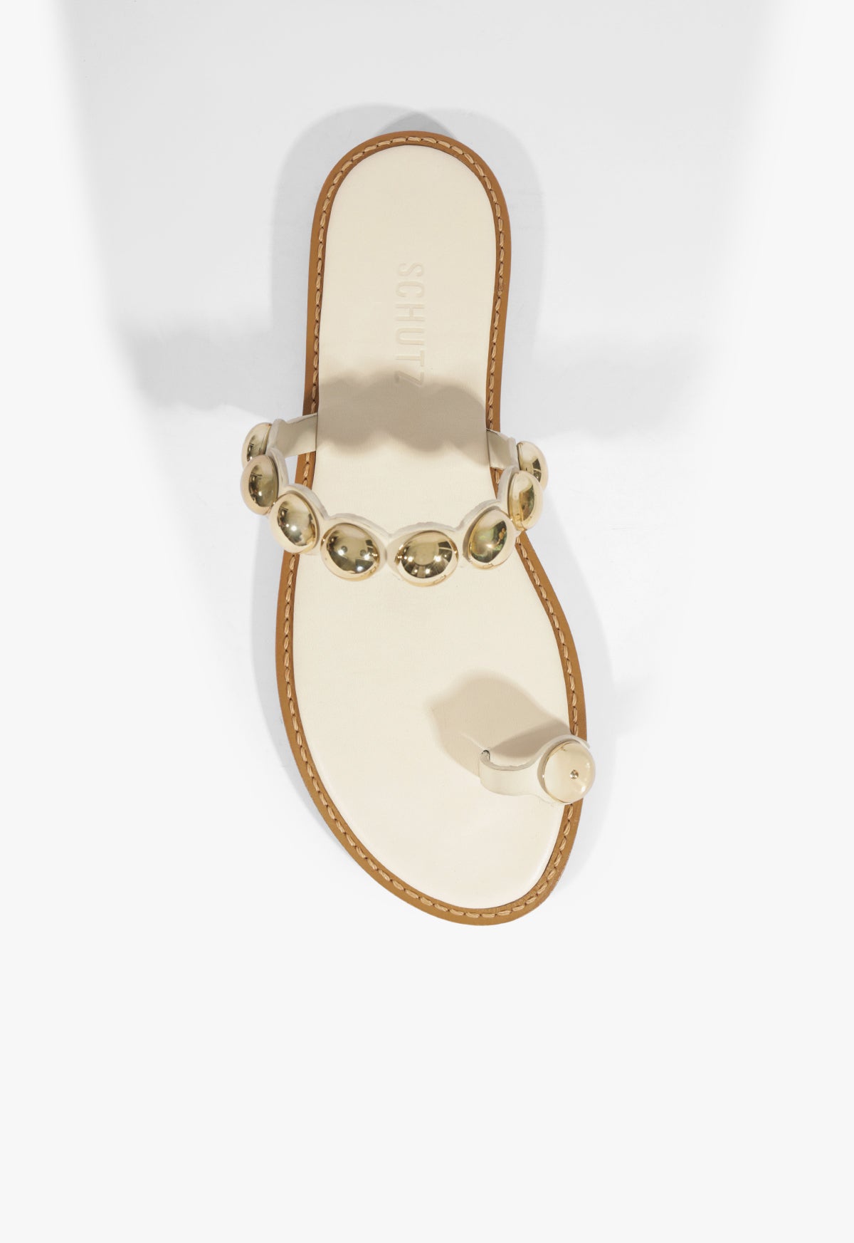 Romy White Leather Flat Sandal Women's Comfortable Summer Shoes - Perfect for Beach, Vacation & Casual Outfits