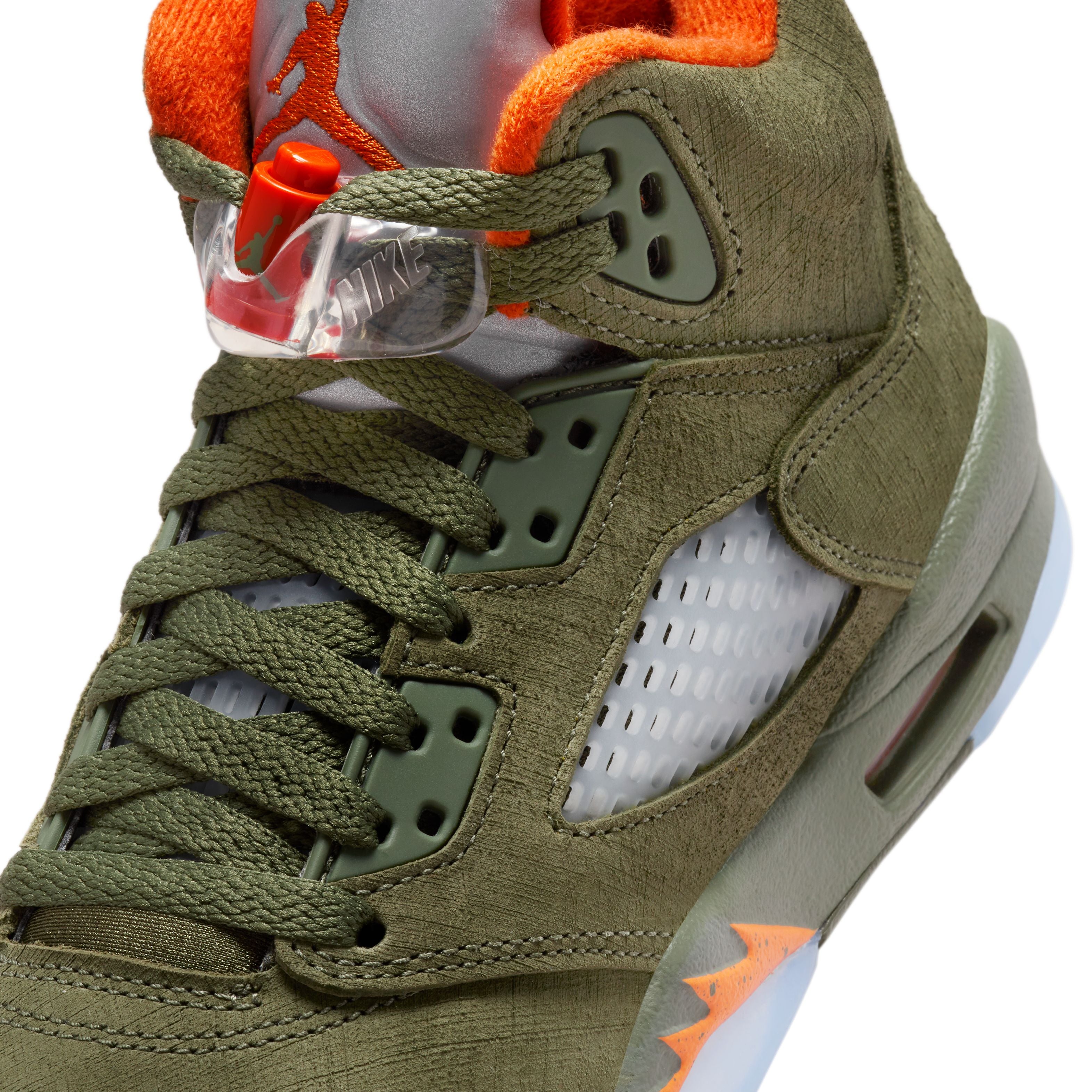 Air Jordan 5 Retro 'Olive' Kids Basketball Shoes - Comfortable Sneakers for Boys & Girls - Perfect for School, Sports & Casual Wear