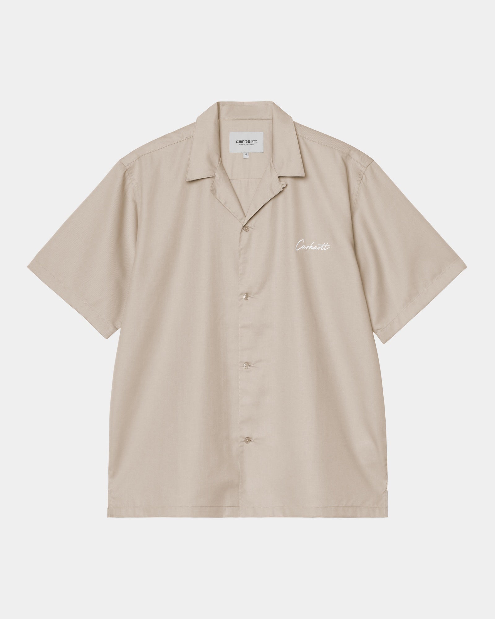 Delray Shirt - Premium Fleur de Sel & White Cotton Button Down for Men | Casual Office Wear, Date Night & Summer Outfits