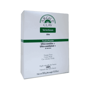 Premium Green Illite Clay Powder - 300g Ultra-Fine 20 Microns for Detox, Skin Care & DIY Beauty - Ideal for Facials, Masks & Spa Treatments