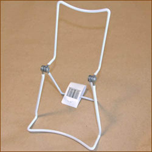 White Vinyl Coated Adjustable Double Easel - Sturdy & Lightweight Art Stand for Painting, Drawing & Display - Perfect for Artists, Classrooms & Home Studios