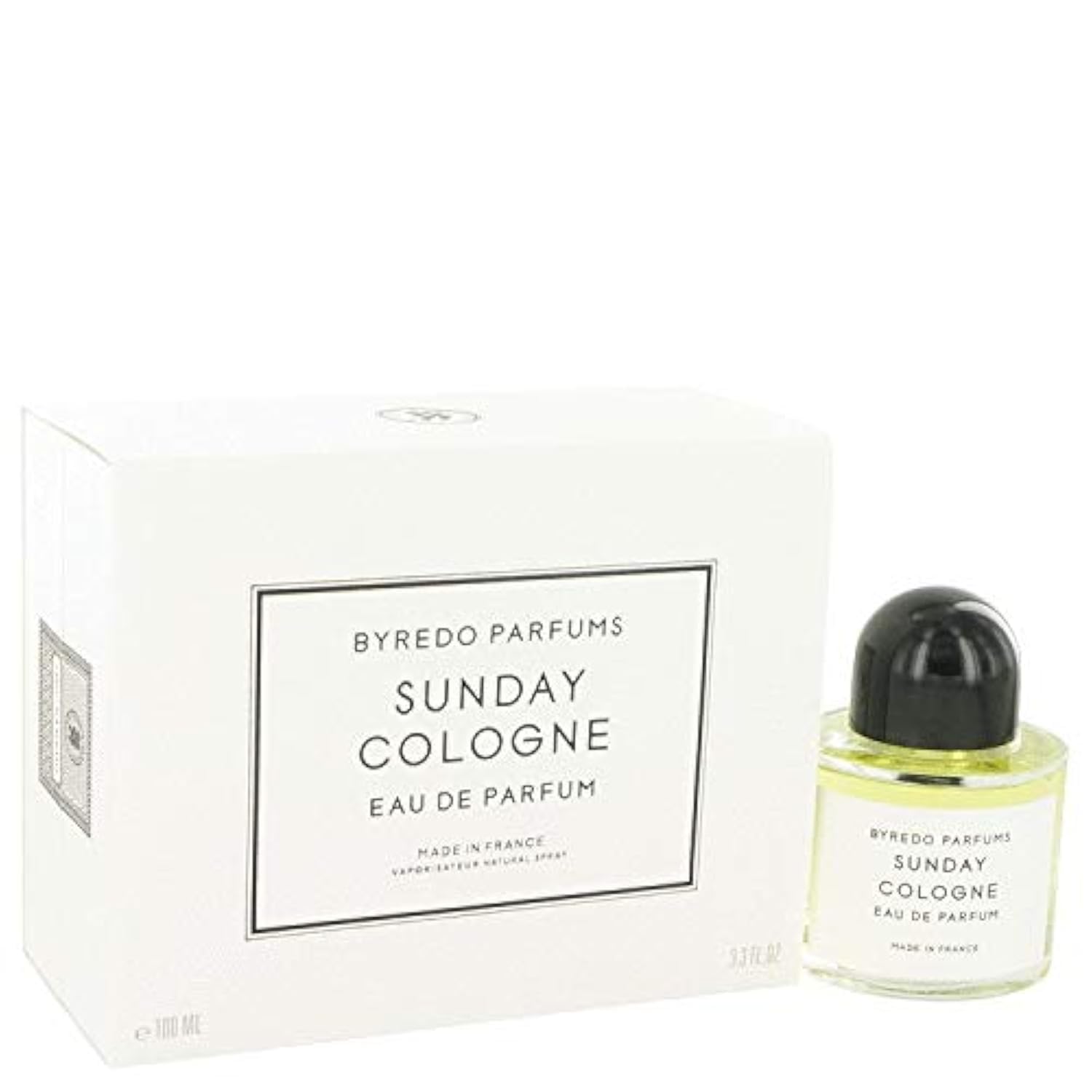 Byredo Sunday Cologne 3.3 oz Eau de Parfum Spray for Men & Women - Fresh Citrus Floral Scent - Long Lasting Perfume for Daily Wear, Office & Special Occasions
