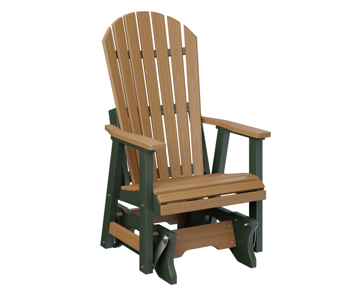 Natural Teak on Green