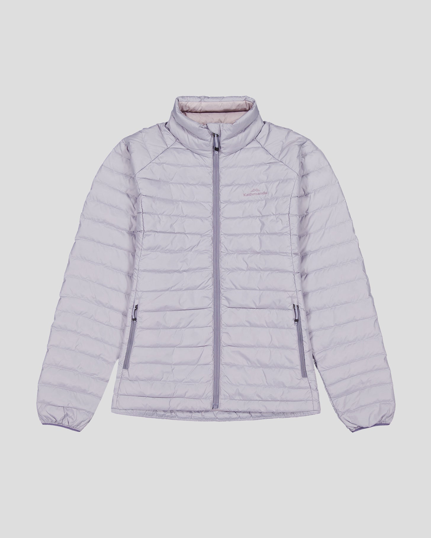 Women's Heli Down Jacket v4 - Lightweight Insulated Winter Coat, Waterproof & Windproof, Light Haze Color - Perfect for Skiing, Snowboarding & Cold Weather Outdoor Activities