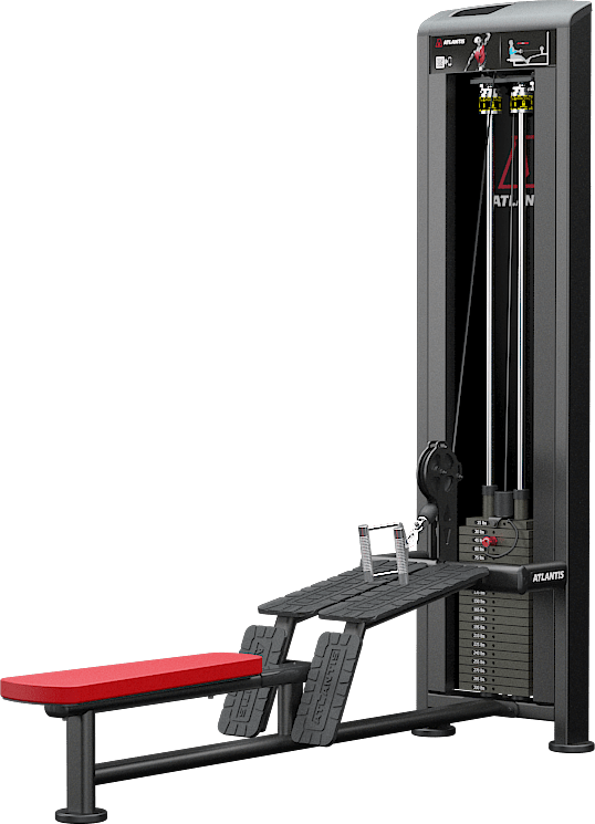 ATLANTIS Low Row Machine - Premium Home Gym Equipment for Strength Training | Perfect for Back Workouts & Full-Body Exercise