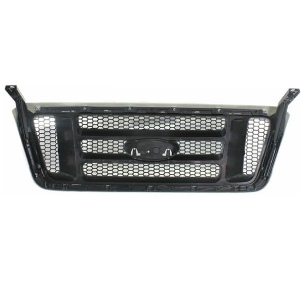 2005-2008 Ford F150 XL Truck Grill Replacement - Black H-Bar Shell with Honeycomb Insert | Perfect for Off-Roading & Truck Customization