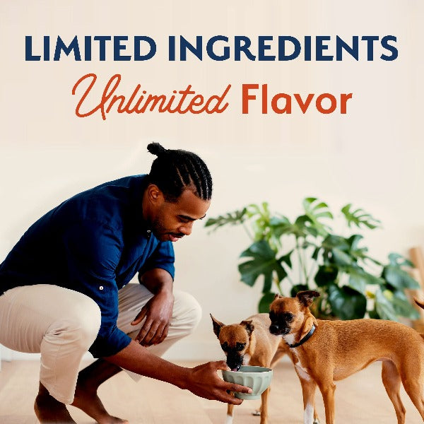 Natural Balance Limited Ingredient Salmon & Sweet Potato Small Breed Dry Dog Food - Grain Free, Hypoallergenic for Sensitive Stomachs - Perfect for Puppies & Adult Small Dogs at Home or Travel