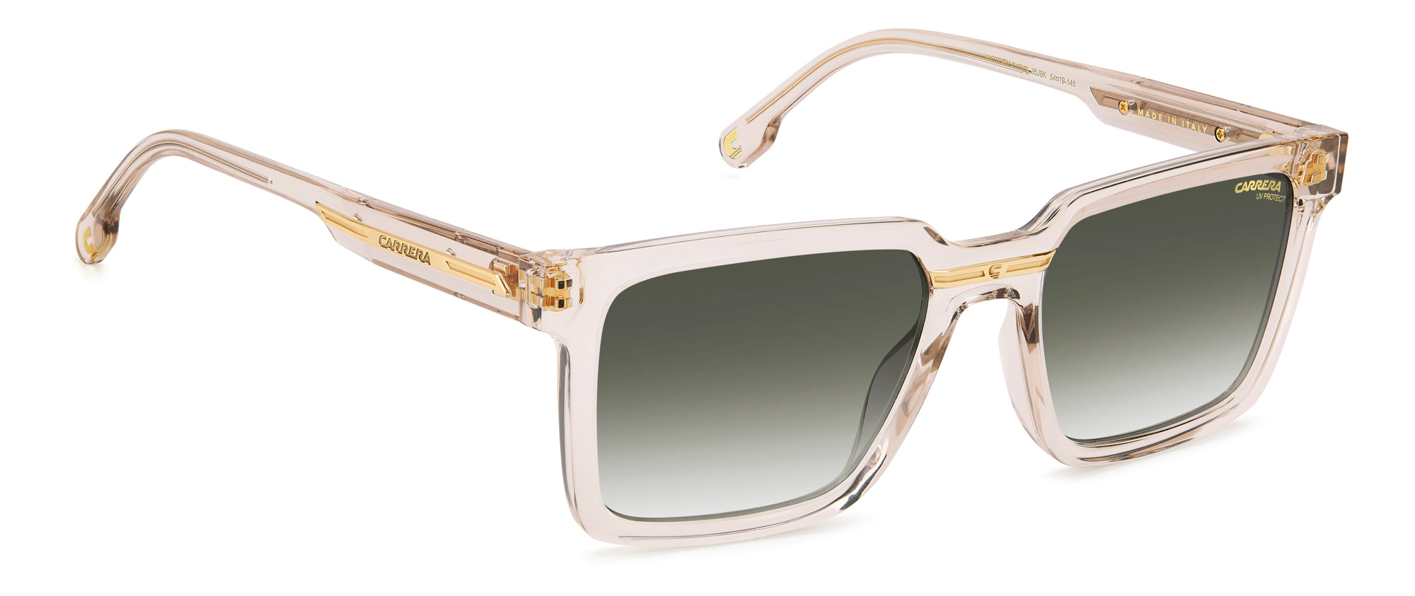 Carrera Victory C 02/S Sunglasses - Polarized UV Protection Sports Shades for Running Cycling Driving - Trendy Aviator Style for Men & Women