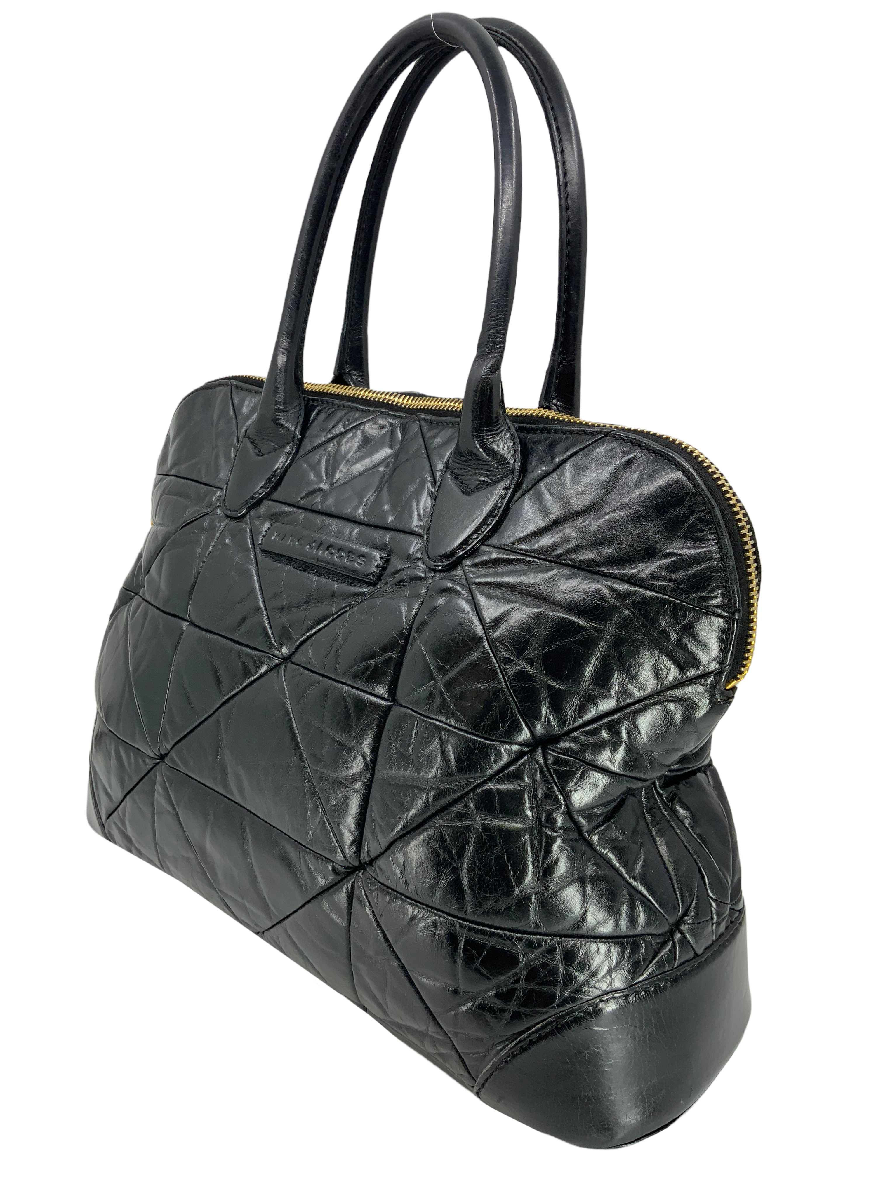 Marc Jacobs Quilted Leather Large Tote Bag for Women - Stylish Designer Handbag with Spacious Interior - Perfect for Work, Travel & Everyday Use