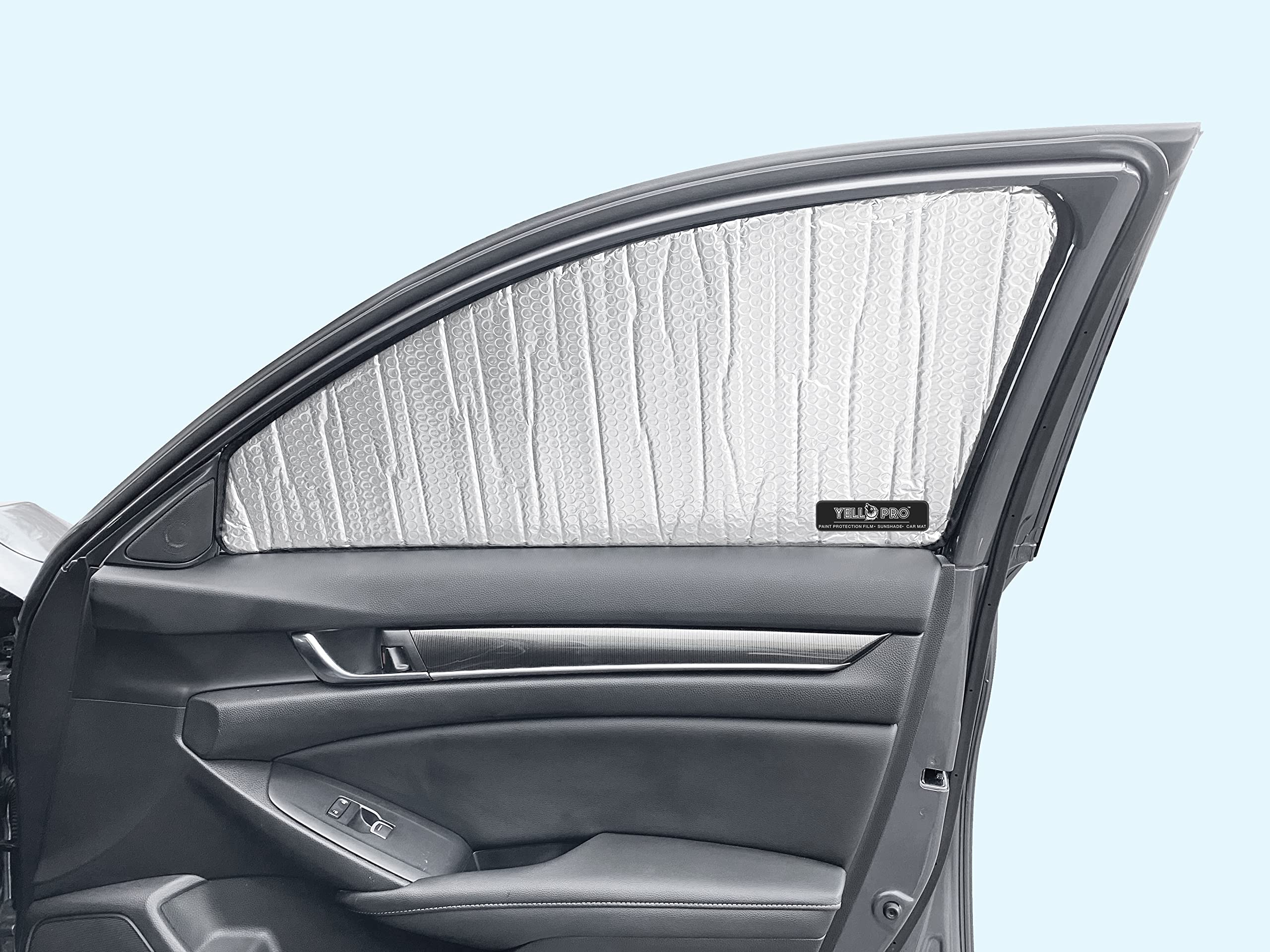 Custom Fit Side Window Sunshades for 2018-2022 Honda Accord Sedan (LX/Sport/EX/EX-L/Touring) - UV Protection Car Accessories (2-Pack) | Keep Your Car Cool & Protect Interior from Sun Damage