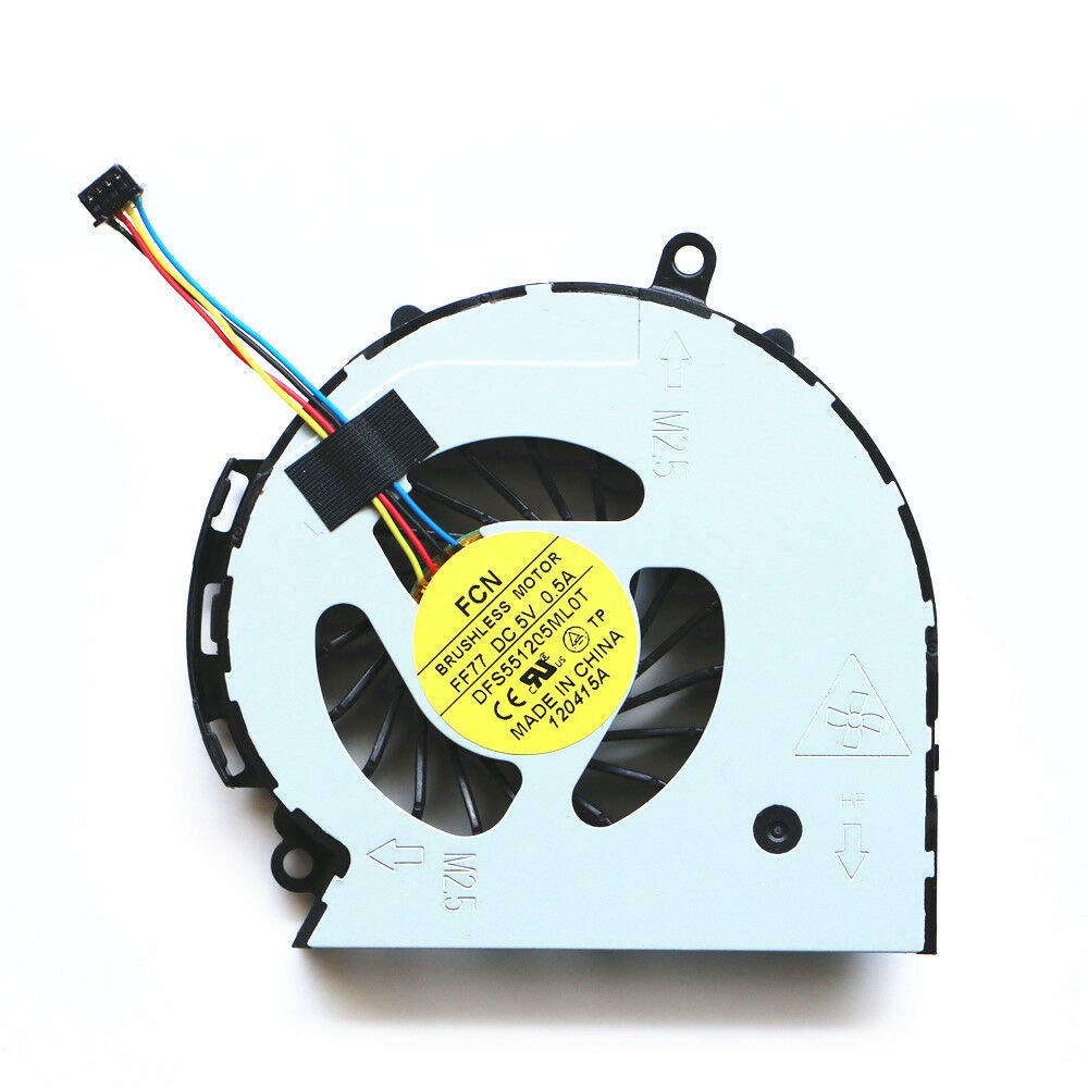 HP Laptop Cooling Fan Replacement for 15-D0 Series (15-D045NR, 15-D050NR, 15-D051NR, etc.) - Quiet CPU Cooling System for HP Notebooks - Perfect for Gaming, Work & Overheating Prevention