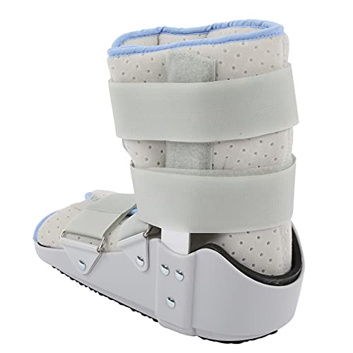 Orthopedic Walking Boot for Men - Breathable Achilles Tendon Support Boot for Sprained Ankle & Stress Fracture Recovery - Ideal for Post-Surgery, Sports Injuries & Daily Mobility Support