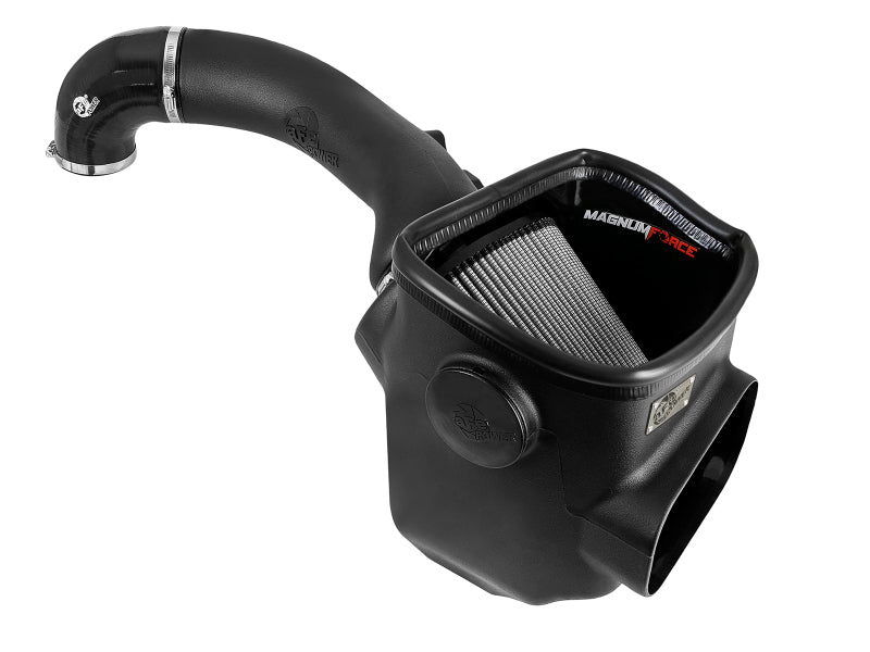 aFe Magnum FORCE Stage 2 Cold Air Intake System with Pro DRY S Filter Media for 2016-2019 Nissan Titan XD V8 5.0L Diesel - High Performance Air Intake Upgrade for Better Fuel Efficiency & Engine Power - Perfect for Off-Roading & Towing