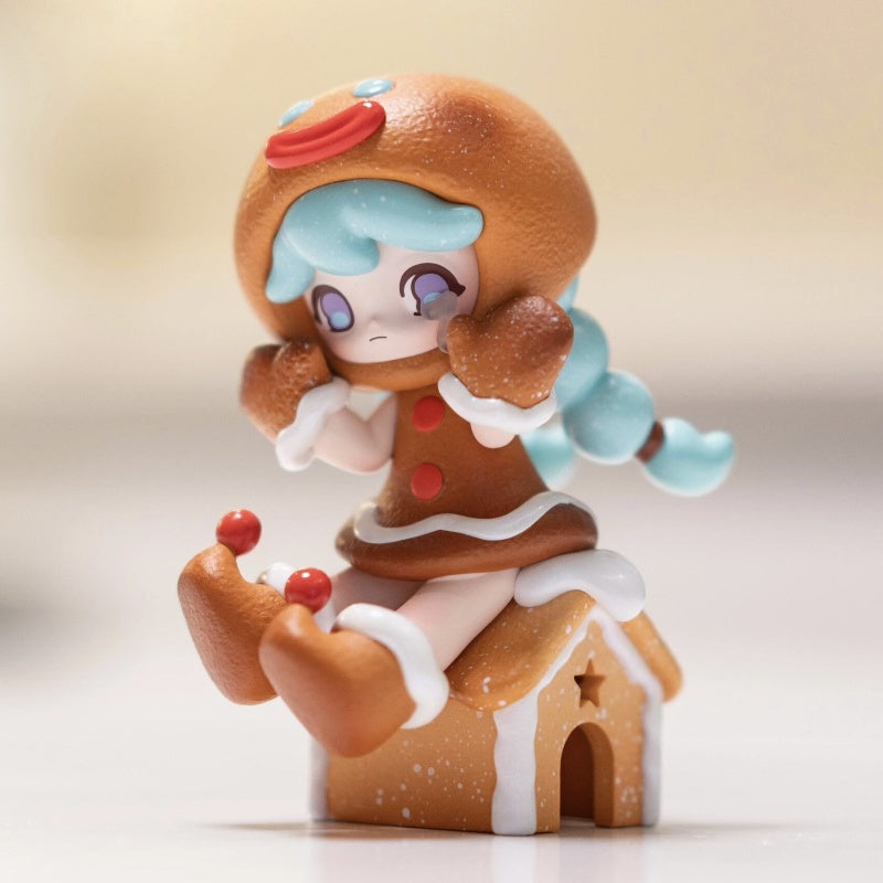 AZURA Warm Christmas Series Gingerbread Party Decorations - Holiday Home Decor for Christmas Tree, Fireplace & Festive Gatherings