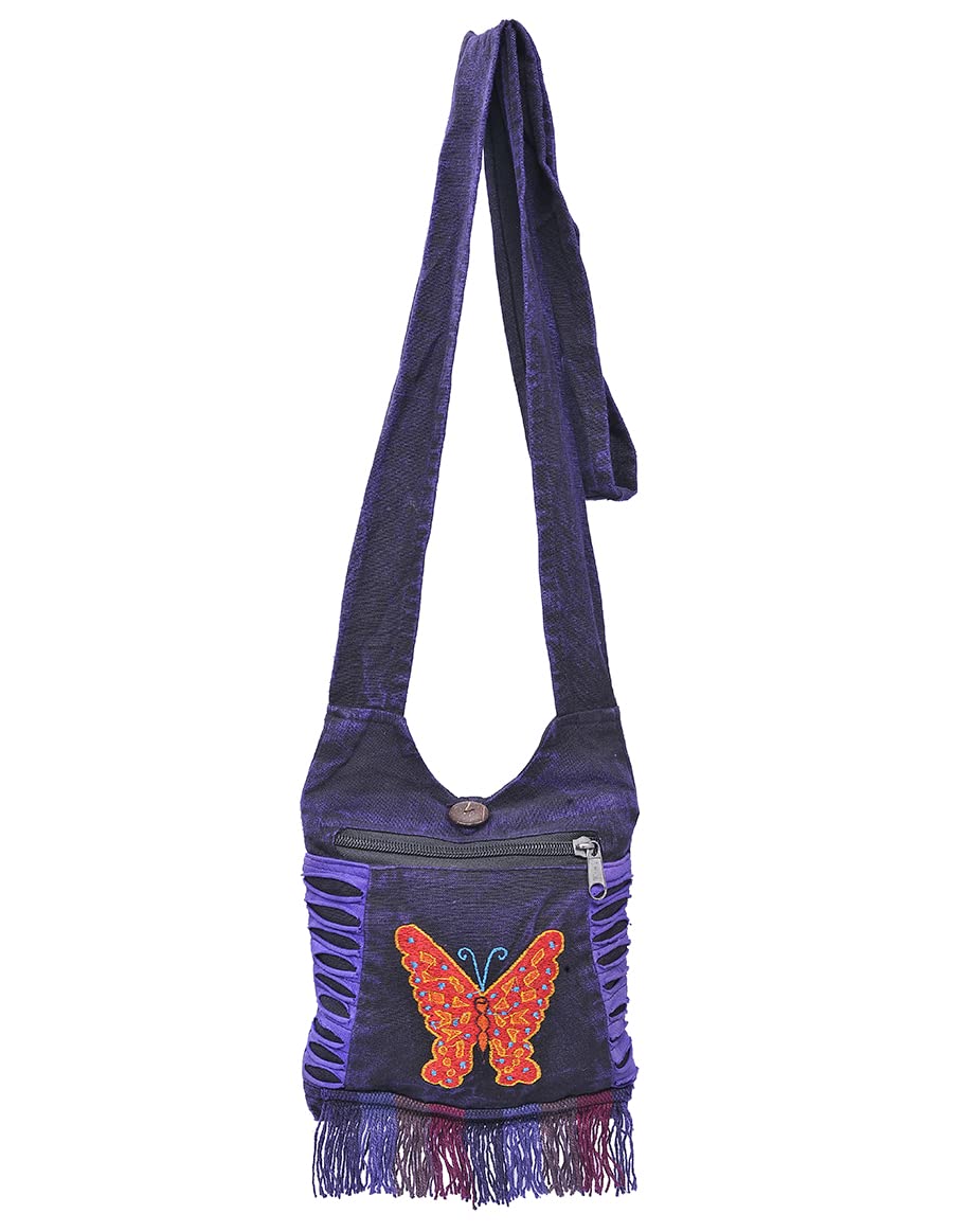 Royal Small Hippie Crossbody Bag for Women | Boho Phone Purse with Adjustable Strap | Travel, Festival & Everyday Use | The Collection