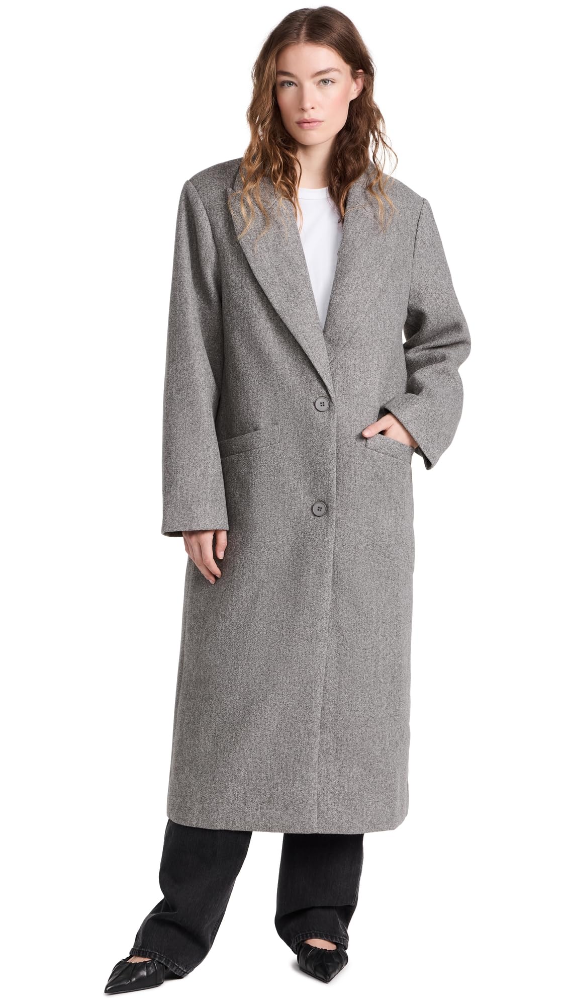 Women's Olsen Coat - Stylish Winter Trench Coat for Women, Warm Wool Blend Outerwear, Perfect for Office, Travel & Casual Outfits