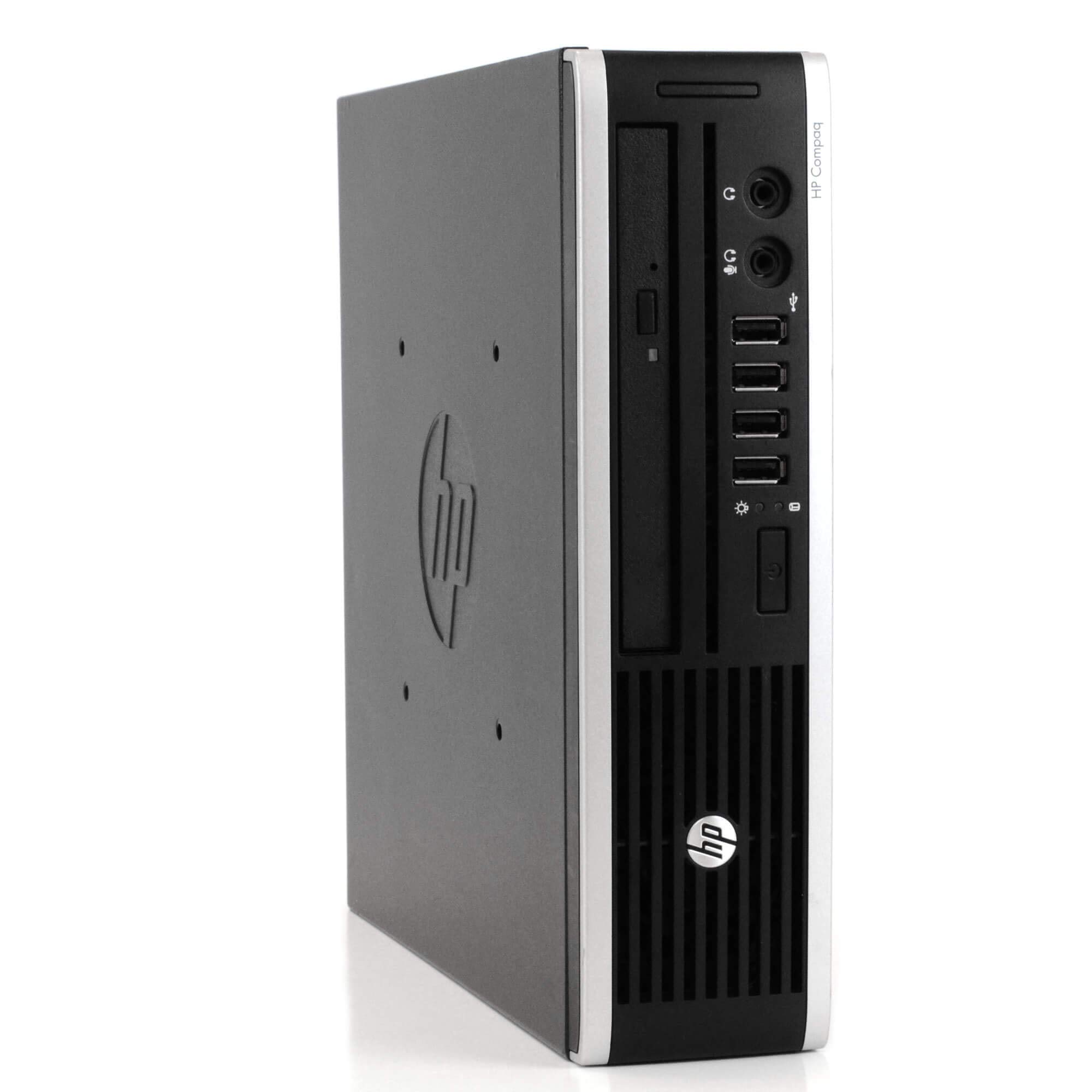 Renewed HP EliteDesk 8300 Ultra Small Business Desktop PC - Intel Core i5, 8GB RAM, 500GB HDD, Win 10 Pro | Includes 23.6