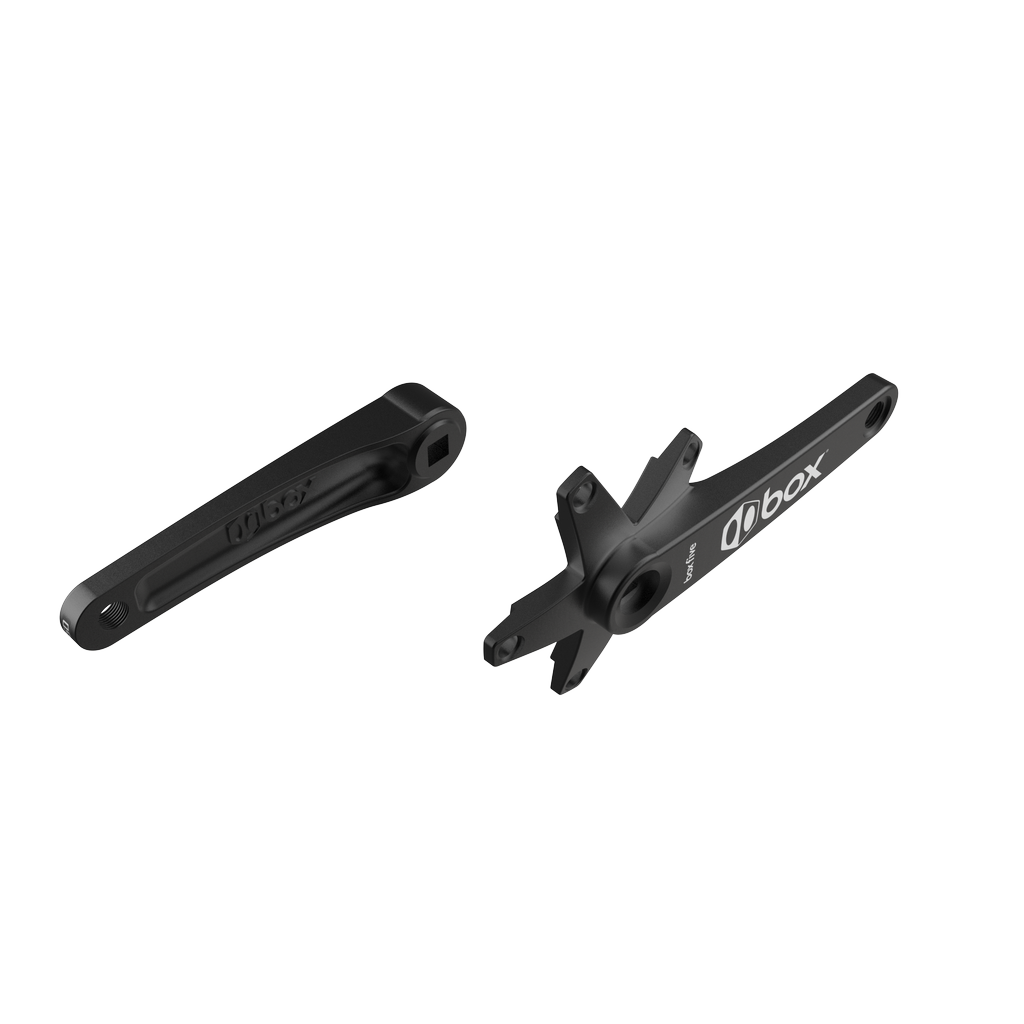 Box Five Square Taper Crankset - High-Performance Bike Crankset for Road & Mountain Bikes | Durable & Lightweight for Smooth Riding Experience