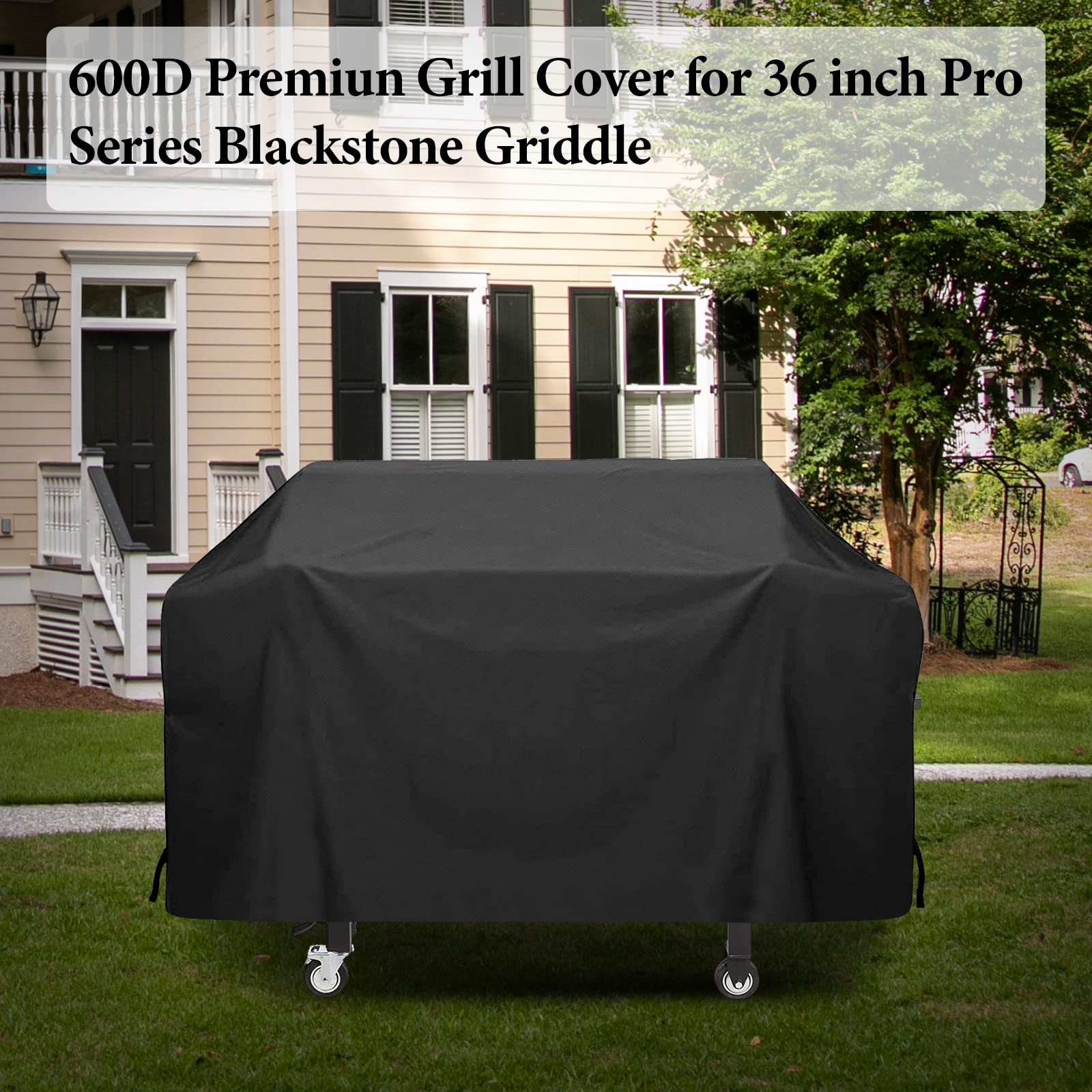 Heavy Duty 600D Grill Cover for Blackstone 36