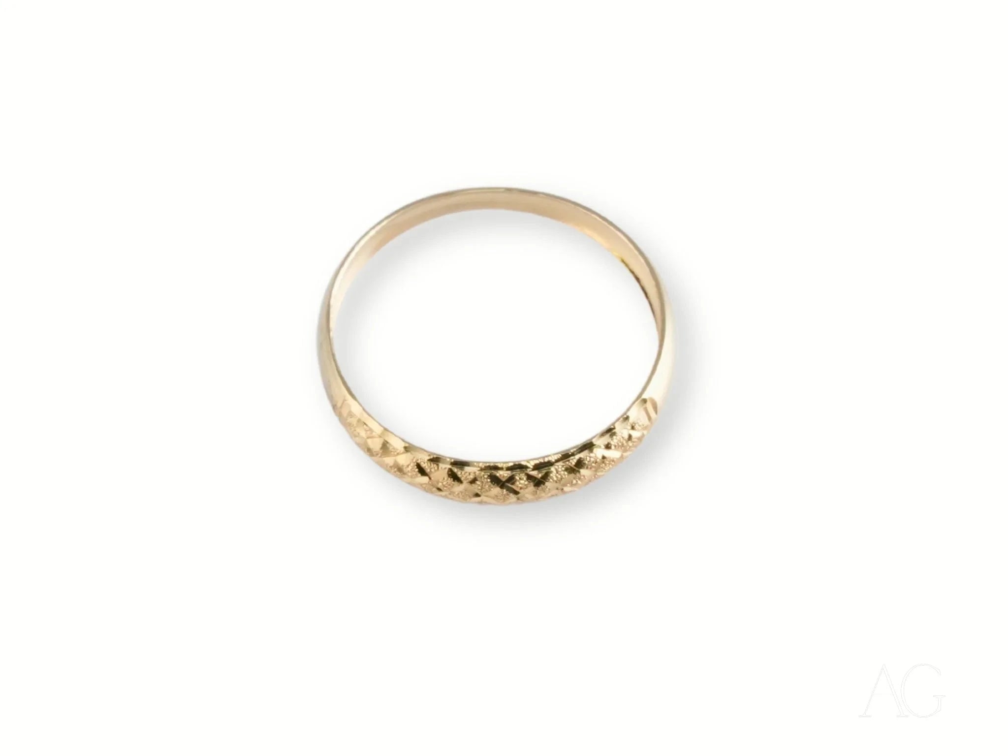 18k Gold Aparador Ring for Women - Elegant & Dainty Stackable Ring - Perfect for Everyday Wear, Gifts & Special Occasions
