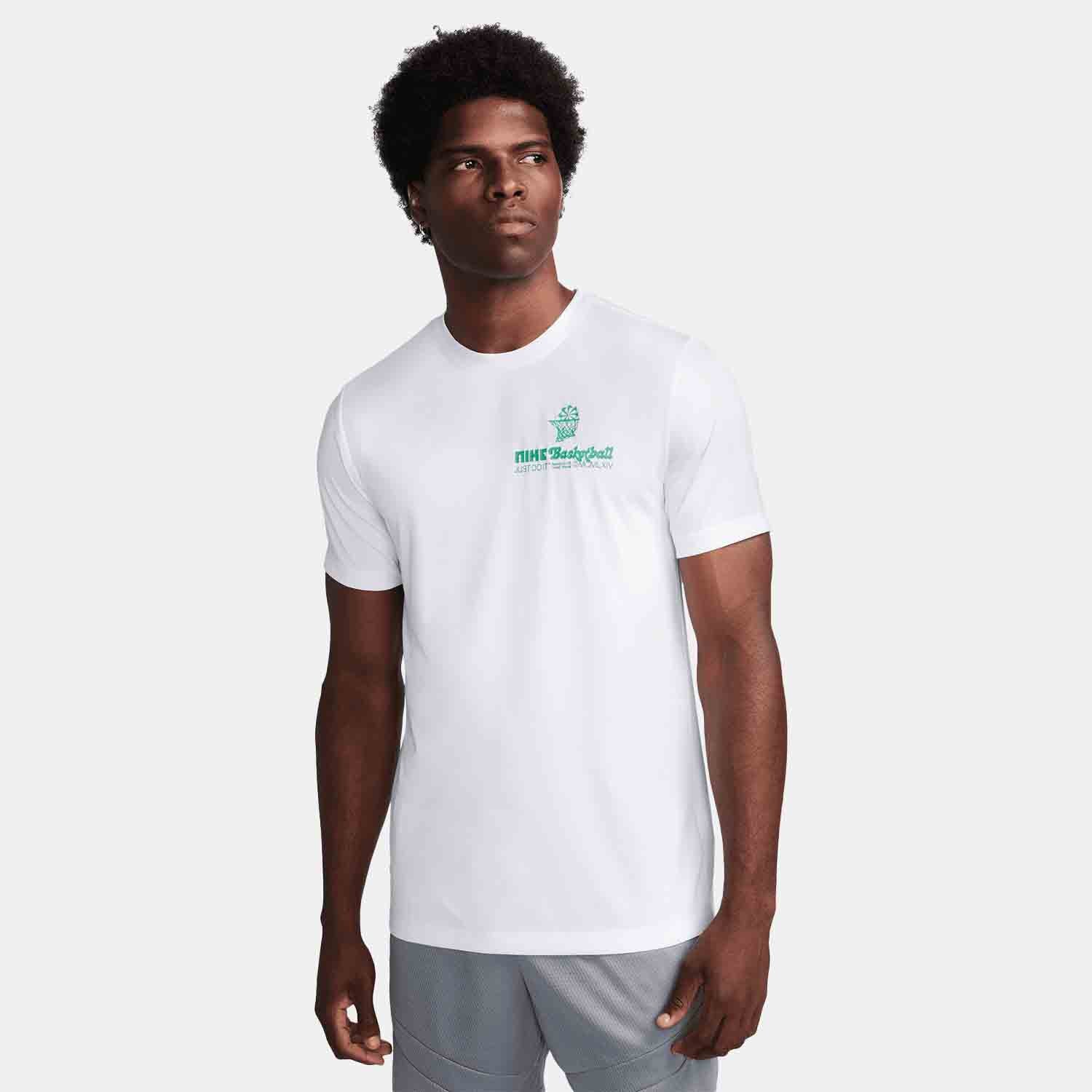 Breathable Men's Dri-FIT Basketball T-Shirt - Moisture Wicking Performance Tee for Training & Gym Workouts