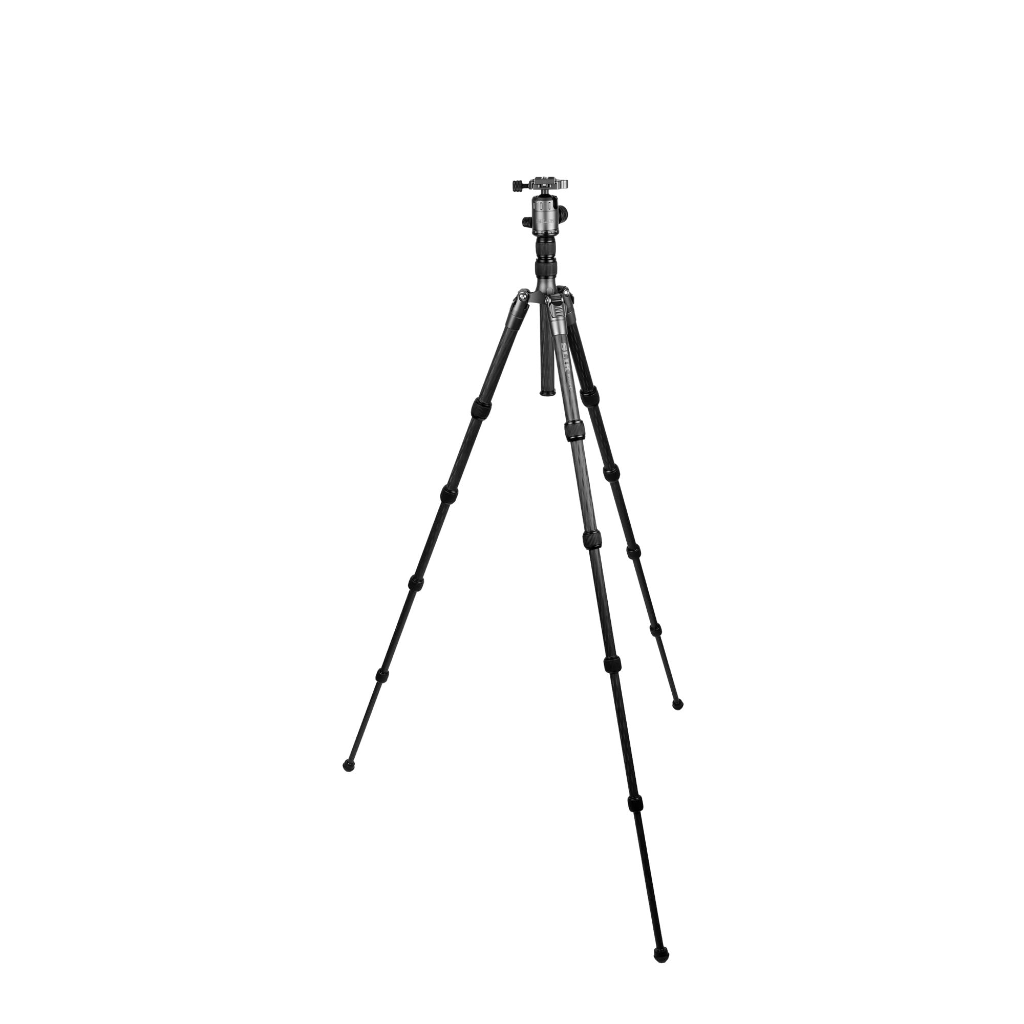 SLIK Rover C 5-Section Carbon Fiber Tripod with Arca Ball Head - Lightweight Professional Camera Tripod for Travel, Photography & Videography