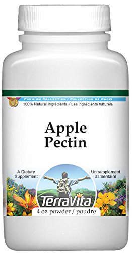 Apple Pectin Powder 4oz - Natural Soluble Fiber Supplement for Gut Health & Digestion - Vegan, Gluten-Free - Perfect for Jam Making, Smoothies & Baking (ZIN: 518984)
