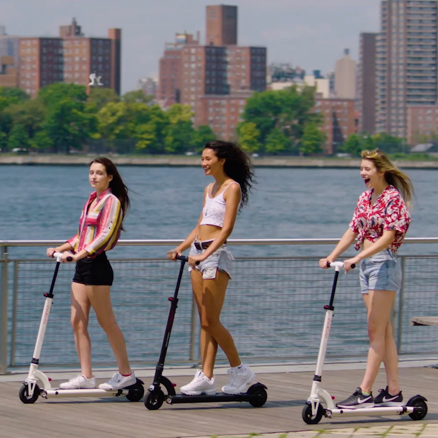 INOKIM Mini 2 POS Electric Scooter - Lightweight Foldable Commuter Scooter with LED Display | Perfect for Urban Commuting, Campus Travel & Last-Mile Transportation
