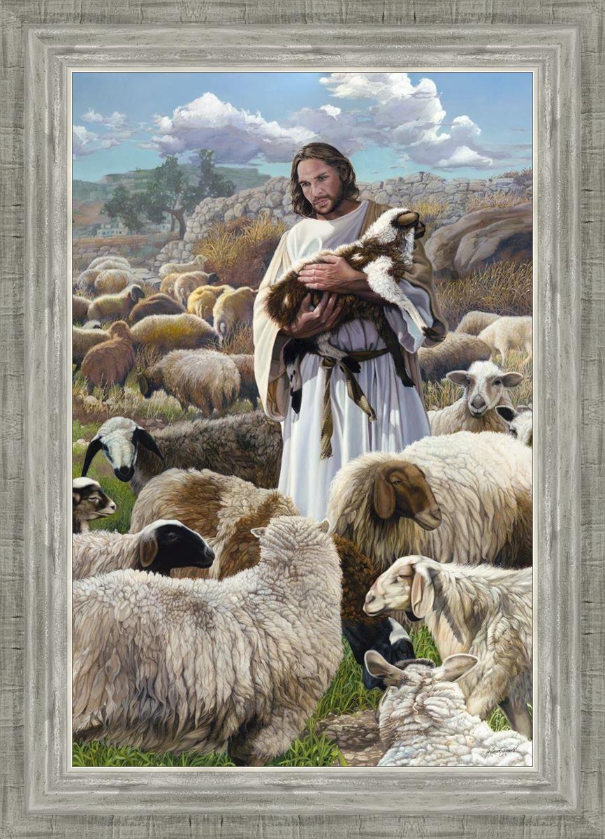Finding The One By Liz Lemon Swindle - Inspirational Christian Art Print for Home, Office & Gift Giving - Perfect for Weddings, Anniversaries & Spiritual Decor