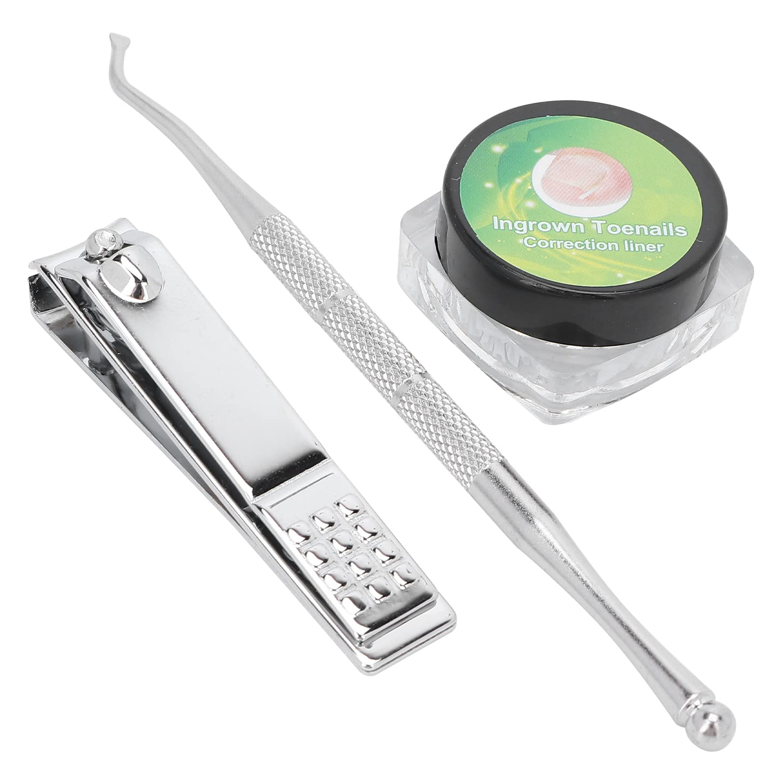 Professional Ingrown Toenail Correction Treatment Kit - Nail Picker & Clippers for Pain Relief & Toenail Care | Perfect for Home Pedicures & Foot Care Routine