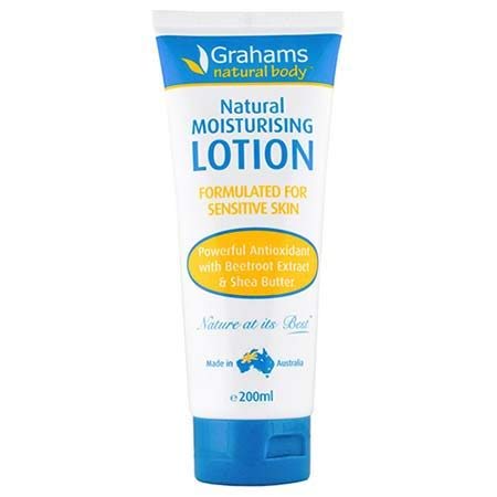 MC GRAHAMS Natural Moisturizing Lotion 200ml - Hydrating Body Lotion for Dry, Itchy & Sensitive Skin | Restores Skin Moisture Balance with Deep Nourishment | Perfect for Daily Skincare Routine & After-Shower Hydration