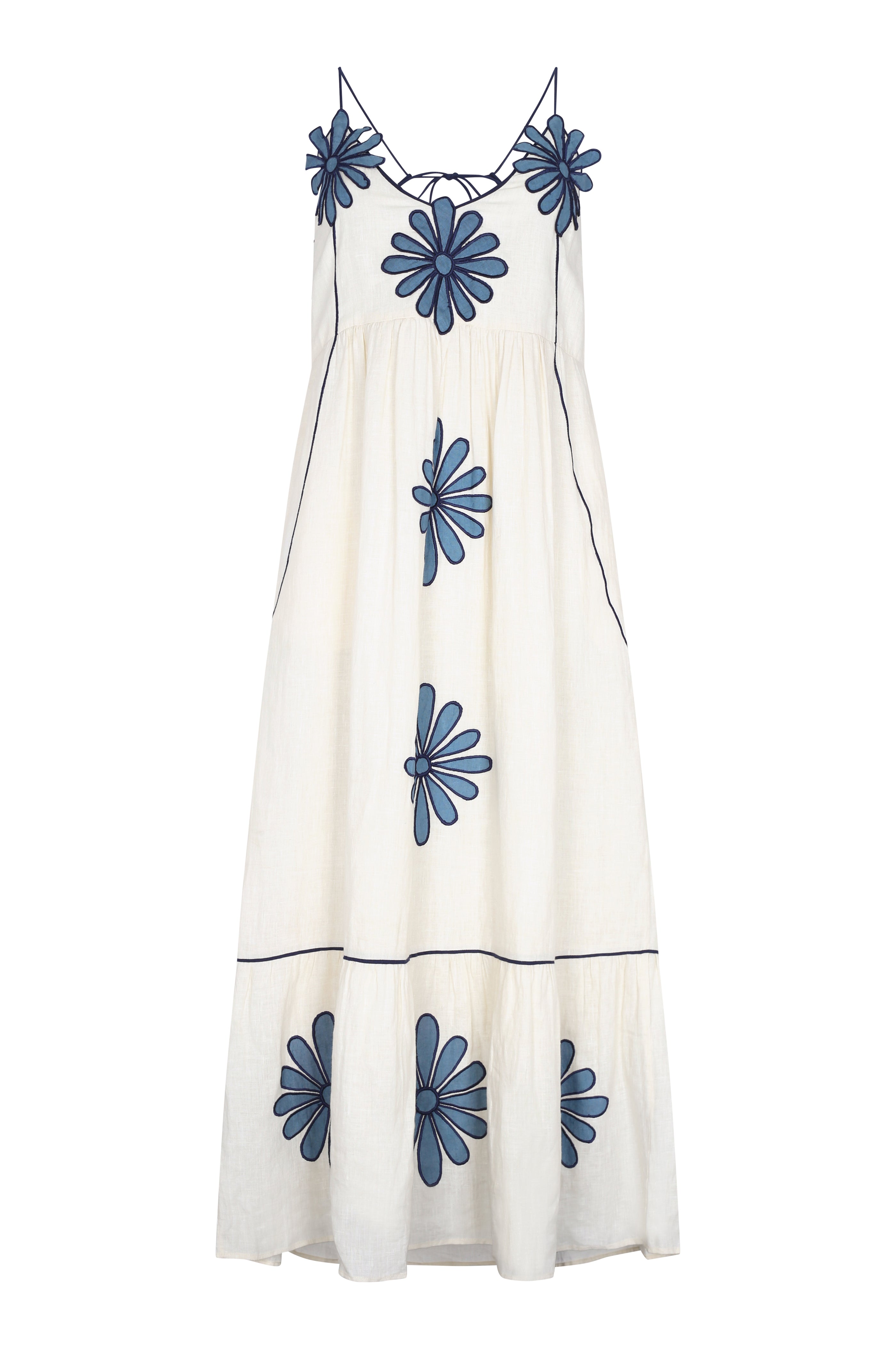 Carmen Women's Floral Print Summer Dress Size 4 - Perfect for Beach Vacations, Garden Parties & Casual Outings