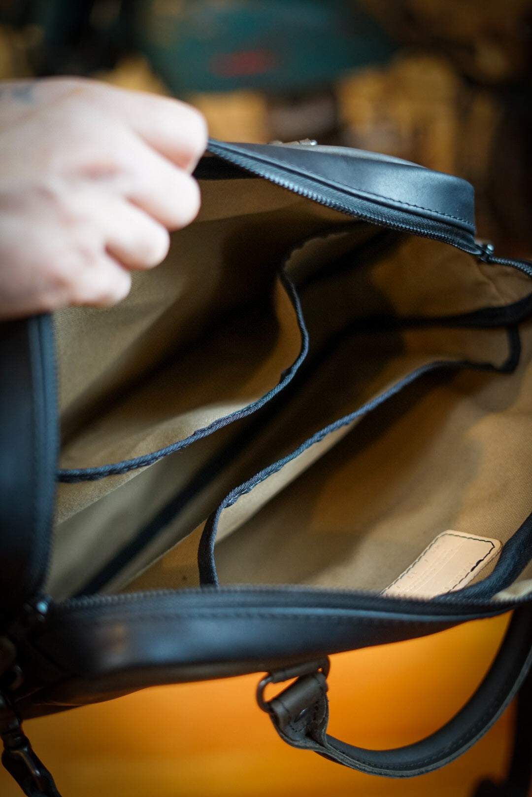 Durable Essential Work Bag for Professionals - Frontier Evergreen with Flat Black Accents | Perfect for Office, Commuting & Business Travel