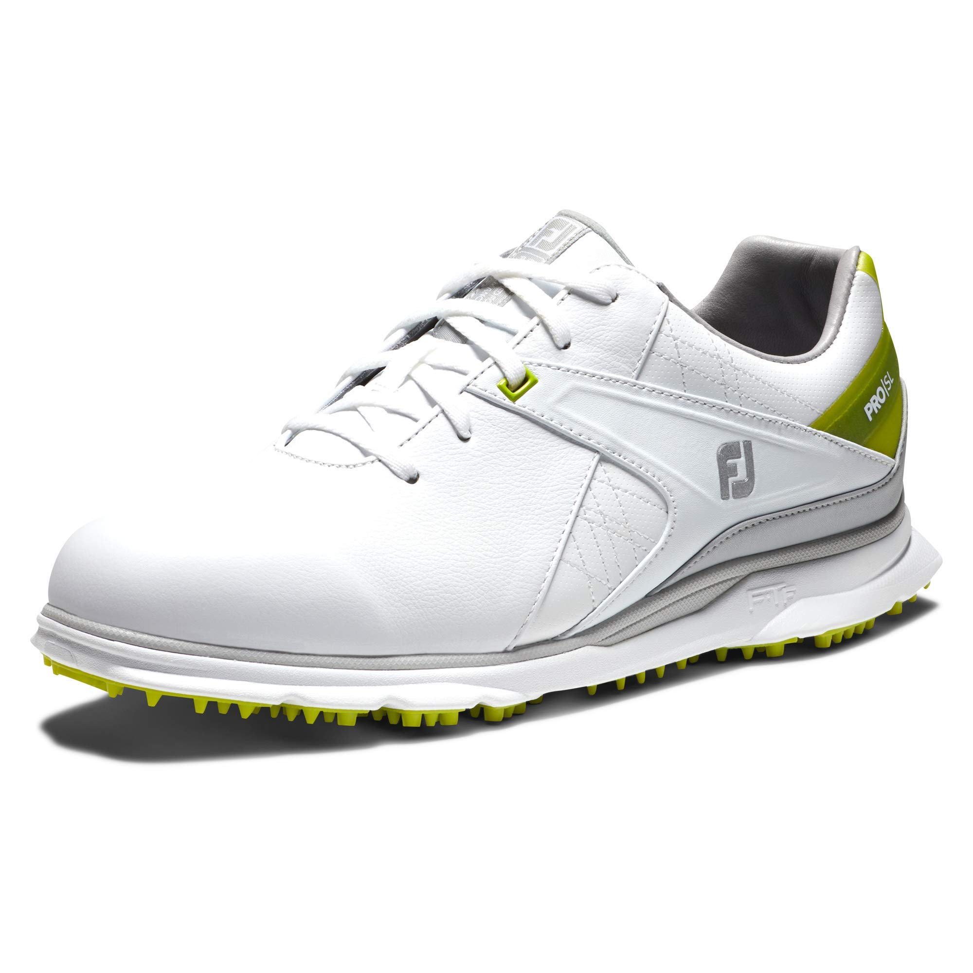 FootJoy Men's Pro/Sl Golf Shoes - Lightweight Waterproof Spiked Golf Shoes for Men - Comfortable & Durable for Walking the Course or Driving Range