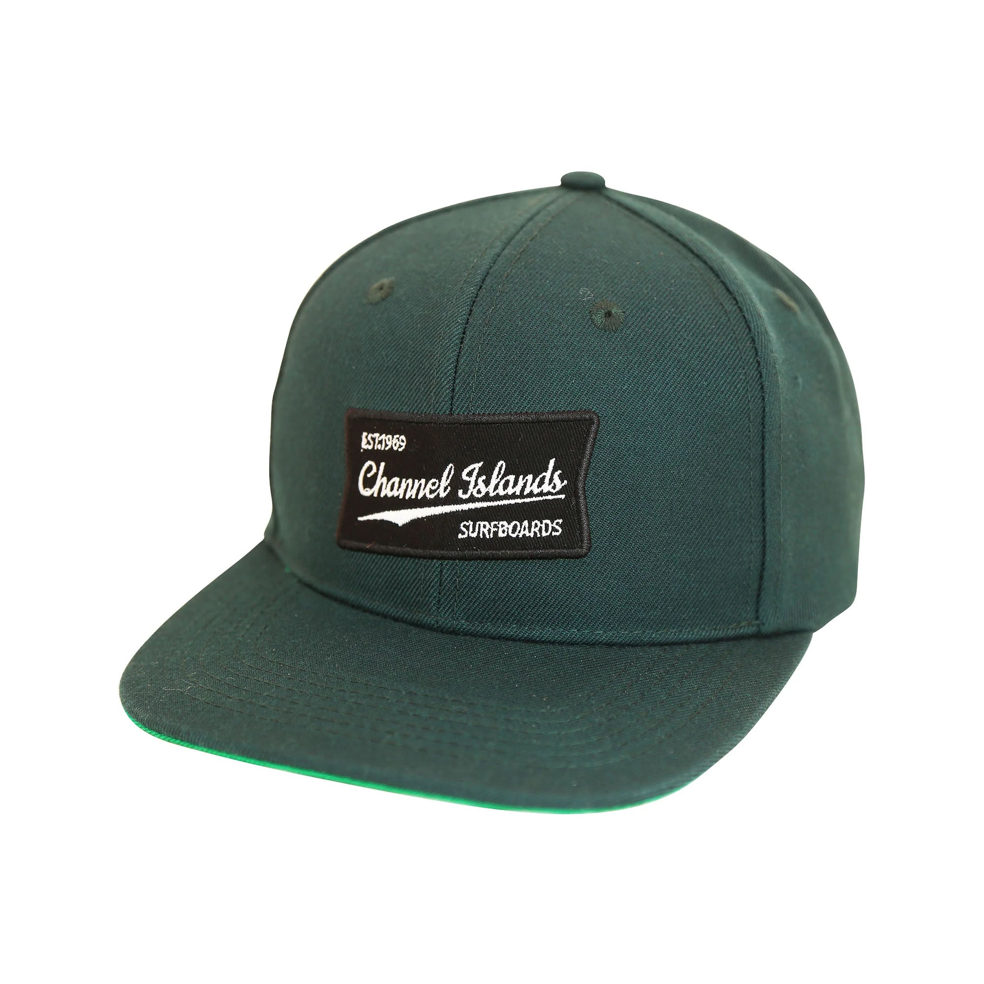Channel Islands High Line Men's Hat - Green Outdoor Sun Protection Cap for Hiking, Surfing & Beach Activities