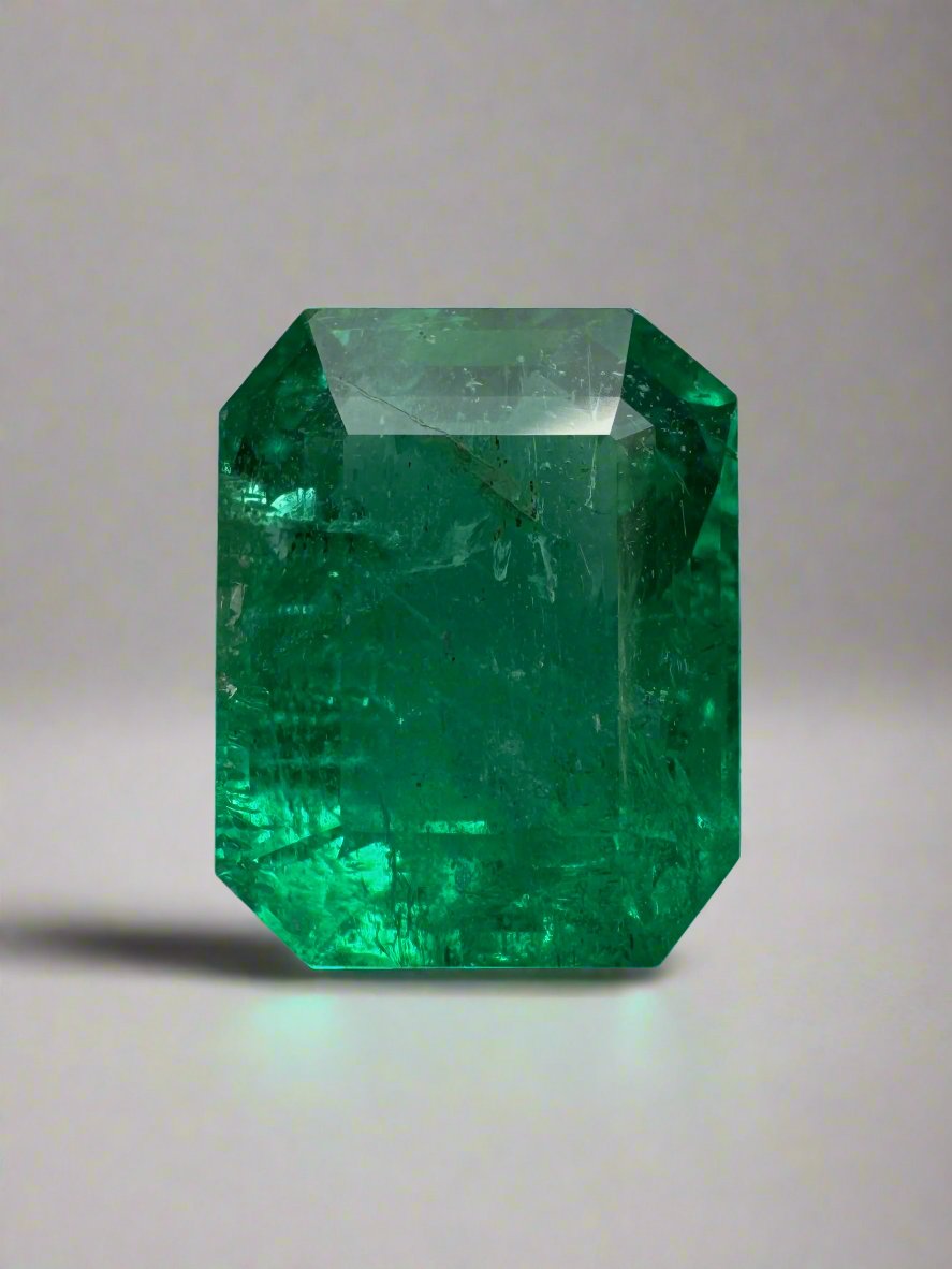 4.36 Carat 11x9mm Deep Green Natural Loose Zambian Emerald Gemstone - Perfect for Jewelry Making, Engagement Rings & Luxury Gifts