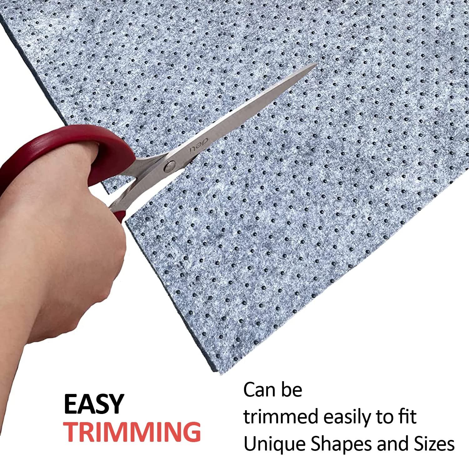 Non-Slip Carpet Pad for Hardwood Floors - 0.125
