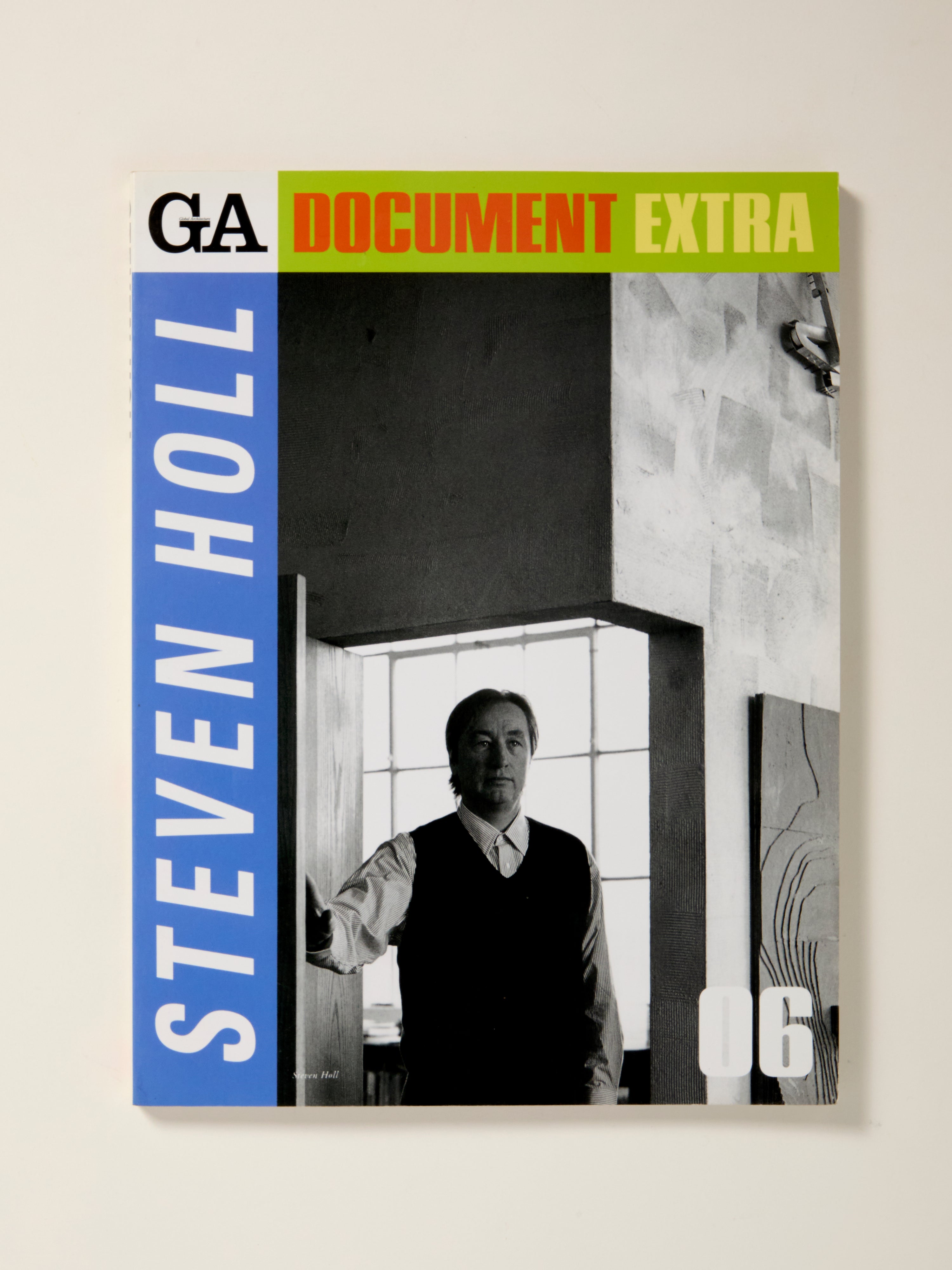 GA Document Extra 06: Steven Holl Architecture Portfolio - Modern Design Books for Architects & Students | Perfect for Studio Inspiration & Academic Research