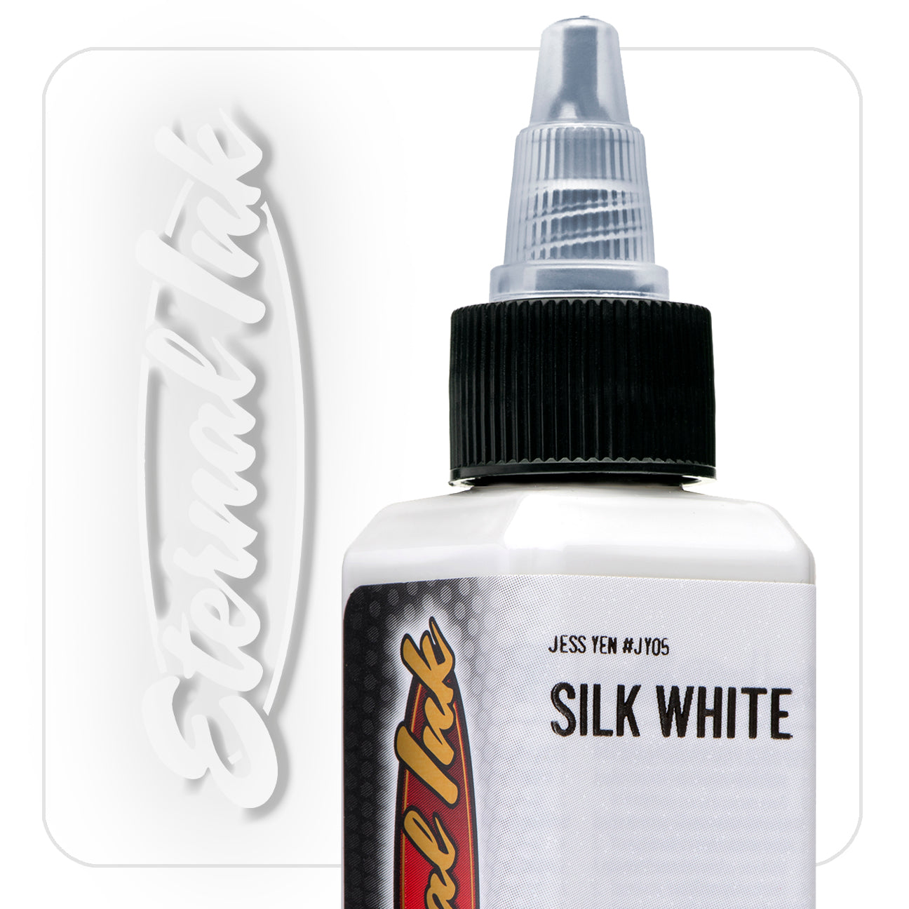 Eternal Jess Yen Silk White Ink 2oz - Premium Tattoo Ink for Fine Line & Detail Work - Perfect for Professional Artists & Tattoo Enthusiasts