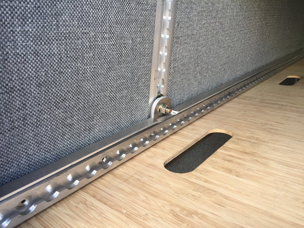 Adventure Wagon MOAB Bed Mounting Rails - Heavy Duty Roof Rack System for Overlanding & Camping Gear - Perfect for Jeep Wrangler, Toyota 4Runner & Off-Road Vehicles