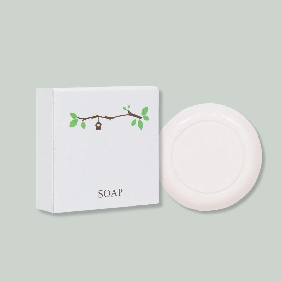 Hotel Toiletries Bulk Pack - 50 pcs of 15g Luxury Hotel Soap Bars for Travel, Guest Bathrooms & Hospitality Use