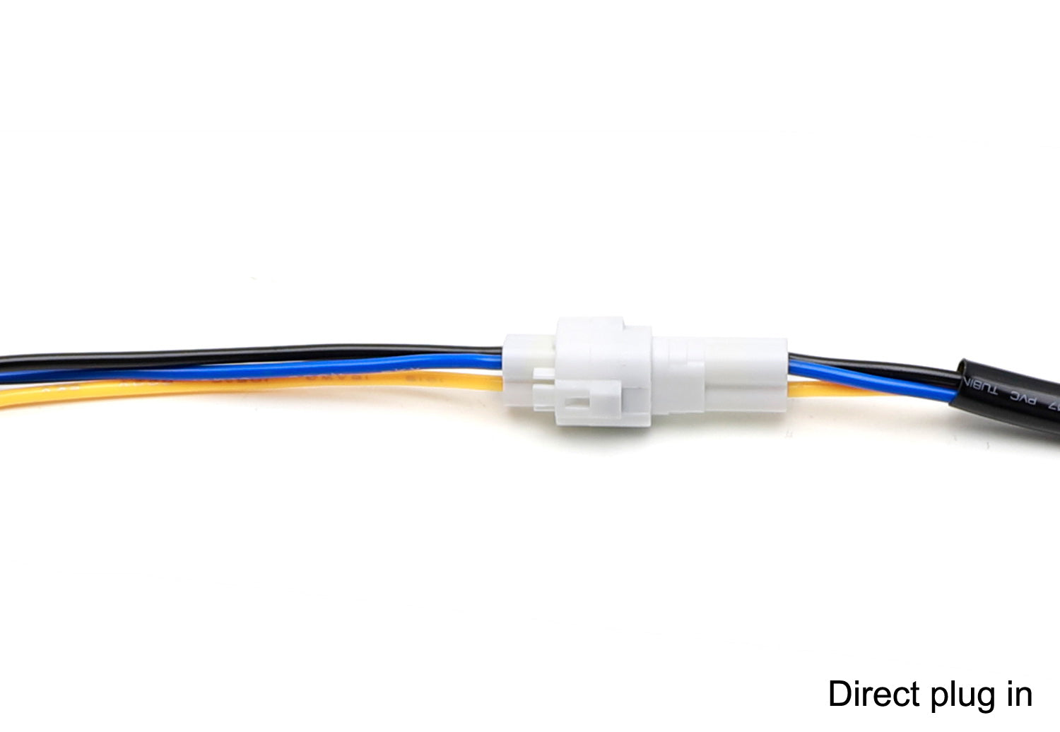 Yamaha Banshee 1995-2001 3-Pin Triangle Headlight Adapter Wiring Harness - Compatible with ATV & Off-Road Vehicles for Night Riding & Trail Adventures