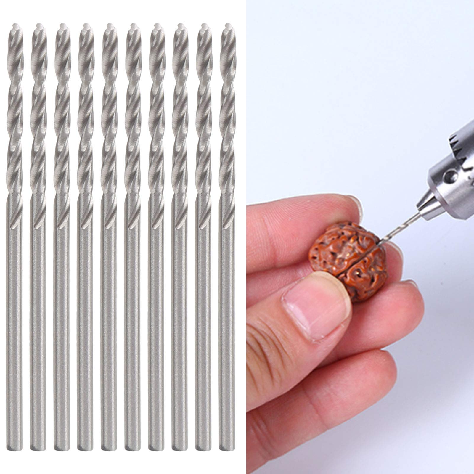 High-Speed Steel Twist Drill Bit Set with Plastic Storage Case - Heat Resistant & Portable for Jewelry Making, Metalworking & DIY Crafts | Perfect for Jewelers, Hobbyists & Professional Metal Processing